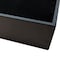 Dacasso Classic Black Leather 17" x 14" Conf. Pad Holder without Coaster Holders A1063 - alternate 3